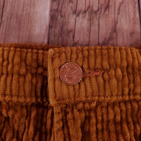 Mother Womens Size 30 High Waisted Study Hover Deep In The Valley Burnt Orange - Picture 7 of 16